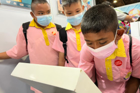 บรรยากาศในงานมหกรรมวิทยาศาสตร์และเทคโนโลยีแห่งชาติ ประจำปี 2 ... พารามิเตอร์รูปภาพ 61